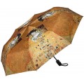 VON LILIENFELD Taschenschirm Regenschirm Gustav Klimt Adele Windfest Auf-Zu-Automatik Stabil Leicht Kompakt Kunst Koffer Rucksäcke & Taschen