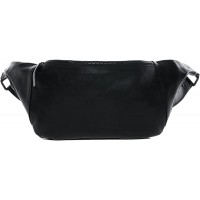 FEYNSINN Hüfttasche echt Leder Milla Bauchtasche aus Leder Bumbag Ledertasche Unisex schwarz Koffer Rucksäcke & Taschen
