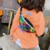 Geagodelia Kinder Mädchen Bauchtasche Gürteltasche Stylische Hüfttasche mit Glitzer Pailletten für Festival Reise Urlaub Outdoor FB-21243 Mehrfarbig Koffer Rucksäcke & Taschen