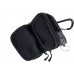 Gürteltasche Hüfttasche Neopren Zwei Fächer leicht ideal für Smartphone Handy oder Kompaktkamera Schwarz mit Karabiner und Kopfhörerausgang Koffer Rucksäcke & Taschen