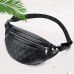 Milya Unisex Fashion PU Leder Hüfttasche Umhängetasche Bauchtasche Rauteförmig Schwarz Koffer Rucksäcke & Taschen
