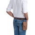 STILORD 'Harper' Handy Gürteltasche Leder Vintage Kleine Handytasche Hüfttasche mit Karabinerhaken und Gürtelschlaufe Tasche für Herren Damen Echtleder FarbeTorino - braun Koffer Rucksäcke & Taschen