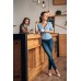 AESPAREL Damen Jeans Hose Body Fit Women's 3D Bekleidung