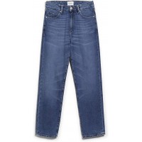 ARMEDANGELS FJELLAA Cropped - Damen Jeans aus Bio-Baumwolle Denims 5 Pockets Straight Langer Schnitt Bekleidung
