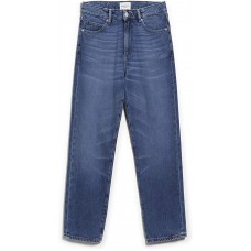 ARMEDANGELS FJELLAA Cropped - Damen Jeans aus Bio-Baumwolle Denims 5 Pockets Straight Langer Schnitt Bekleidung