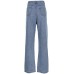 Geagodelia Hohe taillierte Baggy-Jeans für Damen UK Y2K Denim Jeggings Hose Hose Bekleidung
