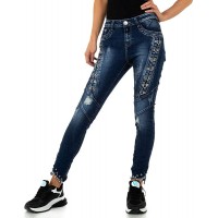 Ital Design Damen Destroyed Skinny Jeans Bekleidung