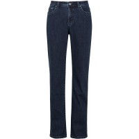 Million X Damen Jeans New Linda Basic W42 L30 Dark Blue Bekleidung