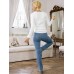 Walbusch Damen Yoga Jeans Supersoft einfarbig Walbusch Bekleidung
