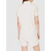 New Look Damen Zesty Short Sleeve Playsuit Elfenbein Off White 12 40 Herstellergröße 14 Bekleidung