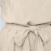 babao Frauen Kurze Latzhose Damen Shorts Jumpsuit Sommer Baumwolle Overalls Back Zipper Playsuits Bekleidung