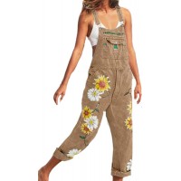 N A Ärmellose Spielanzüge Für Damen Jeans-Latzhose Overalls Verstellbare Jeans-Overalls Bekleidung