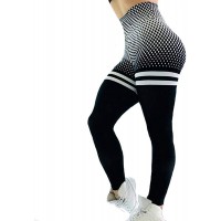 Damen Leggings mit hoher Taille Bauchkontrolle Butt Lift atmungsaktives Spandex Fitness Workout Laufen Sport Sportkleidung hohe Elastizität Skinny Feuchtigkeitstransport Bekleidung