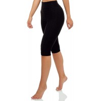 EGOMAXX Damen Short Leggings Fitness High Waist Fitness Shaping Butt Lift Sport Bekleidung