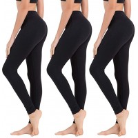 Leggings mit hoher Taille für Frauen – Weiche athletische bauchformende Hose für Laufen Radfahren Yoga Workout – Übergröße Bekleidung