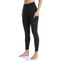 YUNOGA Damen Leggings mit hoher Taille Buttery Soft Athletic Yoga Pants 63 5 cm Schrittlänge Leggings mit Taschen Bekleidung