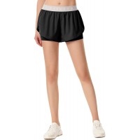 Damen Shorts Sommer Schnelltrocknende Lauf Fitness Sport Shorts Atmungsaktive Outdoor Stretch Loose Casual Shorts Bekleidung