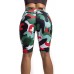 QYQ Damen Workout-Yoga-Shorts mit Taschen 15 2 cm 10 2 cm hohe Taille athletische Biker-Laufshorts Übergröße nicht durchsichtig 15 2 cm ArmyCamo XX-Large Bekleidung