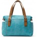 Desigual Womens PU Hand Bag Blue U Schuhe & Handtaschen