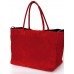 fashion-formel Zarolo Italienische Damen Handtasche Shopper Leder Henkeltasche Hobo Bag echtes Leder Wildleder Kroko Look Schuhe & Handtaschen
