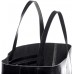 FEYNSINN Handtasche mit Langen Henkeln echt Leder Frida XL groß Henkeltasche Schultertasche Ledertasche Damen schwarz Schuhe & Handtaschen