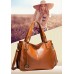 Tisdaini® Damenhandtaschen Mode große Schultertaschen weich Leder Shopper Umhängetaschen Braun Schuhe & Handtaschen