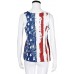 TOFOTL Blusenshirt Damen Damen ärmellose Weste patriotische Streifen Stern amerikanische Flagge drucken Tank Top Bekleidung