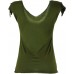GURU SHOP Goa Psytrance Pixi Shirt Damen Synthetisch Tops & T-Shirts Alternative Bekleidung Bekleidung