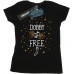 Harry Potter Damen Dobby is Free T-Shirt Large Schwarz Bekleidung