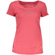 Liu Jo WXX020 JC698 T-Shirt mit kurtzen Ärmeln Damen Bekleidung