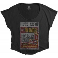 Unbekannt Damen The Beatles Live in England T-Shirt Bekleidung