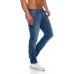 JACK & JONES Tim Original Blue Denim Slim Herren Jeans Hose Bekleidung