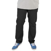 Rockford - Herren Jeans Jeans Komfort Passform Super Kingsize W62 - W70 Schwarz Bekleidung