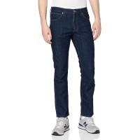 Wrangler Herren Greensboro Cool Vantage Straight Jeans Bekleidung