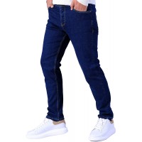 YLDN Classic Slim Fit Jeans Herren Stretch Jeanhose Designer Hose Denim Bekleidung