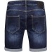 REPUBLIX Herren Destroyed Jeans Shorts Kurze-Hose Sommer Bermuda R9797 Bekleidung