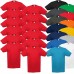 12er Pack V-Neck T-Shirts V-Ausschnitt Fruit of The Loom Valueweight Übergrößen bis 5XL Bekleidung