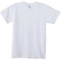 American Apparel Unisex Baumwoll-T-Shirt Kurzarm Bekleidung