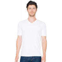 American Apparel - Unisex Fine Jersey V-Neck T-Shirt Bekleidung