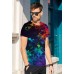Belovecol Unisex T-Shirt Sommer 3D Druck Tshirt Cool Kurzarm T Shirt für Herren Damen Bekleidung