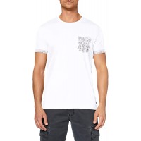 ESPRIT Herren Bandana-Print T-Shirt Bekleidung