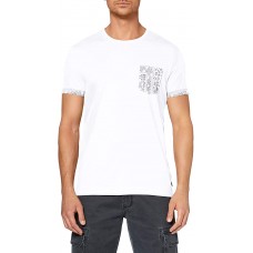 ESPRIT Herren Bandana-Print T-Shirt Bekleidung