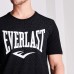 Everlast Herren Geo Print T Shirt Rundhals Baumwolle Kurzarm Bekleidung