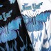 Herren Hip Hop T-Shirts Blue Fire Flame Schmetterling Streetwear T-Shirt Harajuku Sommer Kurzarm T-Shirt Baumwolle Tops T-Shirts Bekleidung