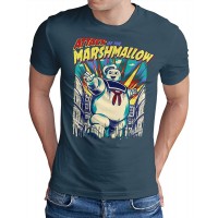 OM3® - Marshmallow-Attack - T-Shirt - Herren - Stay Tuff Mutant Marschmallow Man - S - 4XL Bekleidung