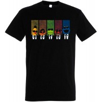 Reservoir Muppets T-Shirt– Sesamstrasse – ReservoirDogs – 100% Baumwolle - Hochwertiger Siebdruck. Bekleidung