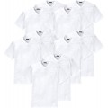 Schiesser American T-Shirt 10er Pack - V-Neck Rundhals SCHWARZ Weiss M L XL 2XL 3XL 4XL Bekleidung