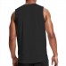 Hengtaichang ACDC T-Shirts Herren ärmellose Rundhals-Oberteile Tank Top Muscle Tees Bekleidung