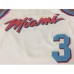 NQI Dwyane Wade Miami Heat # 3 Herren Basketballtrikot Fan Basketball Tank Top Kleidung Trainingsanzug Weste Geschenk S-3XL Bekleidung