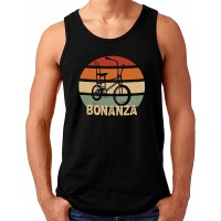OM3® Bonanza Fahrrad Tank Top Shirt | Herren | Retro Vintage Rad Bonanzarad IV | S - 4XL Bekleidung